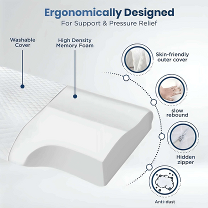 Cervical Pillow For Neck Comfort & Support