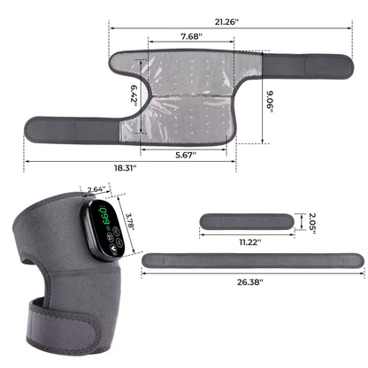 Red Light Therapy Knee and Elbow Wrap with Heating